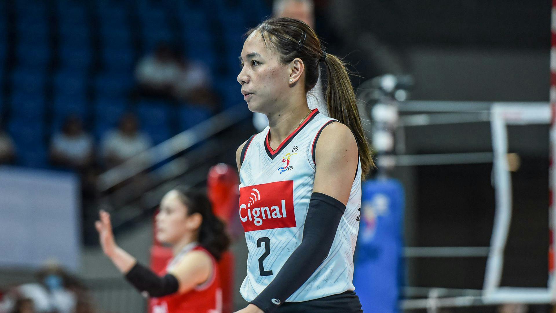 Roselyn Doria-Aquino, Cignal eye PVL All-Filipino quarterfinal berth against ZUS Coffee